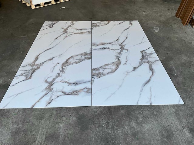 Pvc wit marmeren wandpaneel mat (5x) - afbeelding 5 van  18
