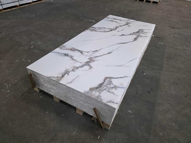Pvc wit marmeren wandpaneel mat (5x) - afbeelding 7 van  18