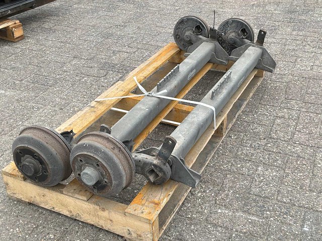 Pwp cw 1505 geremde aanhang as (2x) - afbeelding 2 van  9