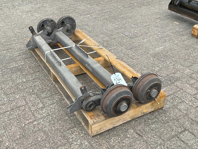 Pwp cw 1505 geremde aanhang as (2x) - afbeelding 4 van  9