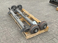 Pwp cw 1505 geremde aanhang as (2x) - afbeelding 4 van  9