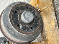 Pwp cw 1505 geremde aanhang as (2x) - afbeelding 6 van  9