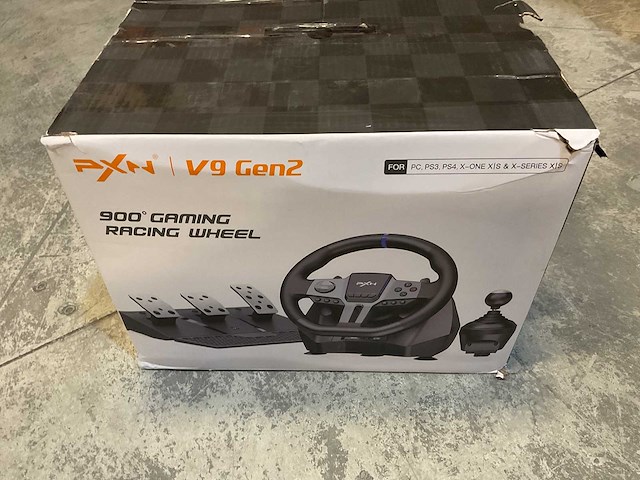 Pxn v9 gen 2 race stuur – ps4/xbox/pc, 270°–900° (4x) - afbeelding 4 van  5
