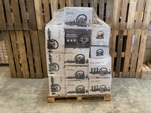 Pxn v9 gen 2 race stuur – ps4/xbox/pc, 270°–900° (4x) - afbeelding 2 van  3