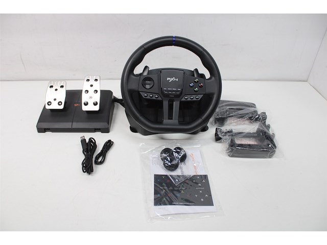 Pxn v900 race stuur gt met pedalen & flippers - afbeelding 5 van  5