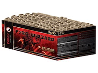 Pyro wizard 100 shots 30mm