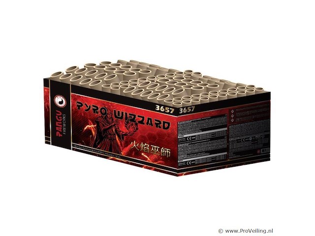 Pyro wizard 100 shots 30mm - afbeelding 1 van  1