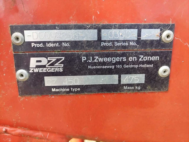 Pz zweegers cz450 hark - afbeelding 6 van  6