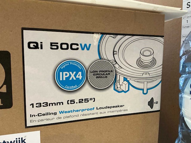 Q acoustics qi 50cw inbouw speaker (6x) - afbeelding 4 van  4