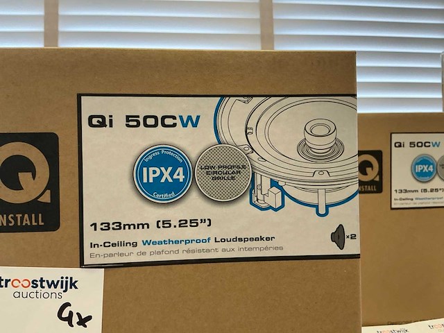 Q acoustics qi 50cw inbouw speaker (8x) - afbeelding 3 van  4