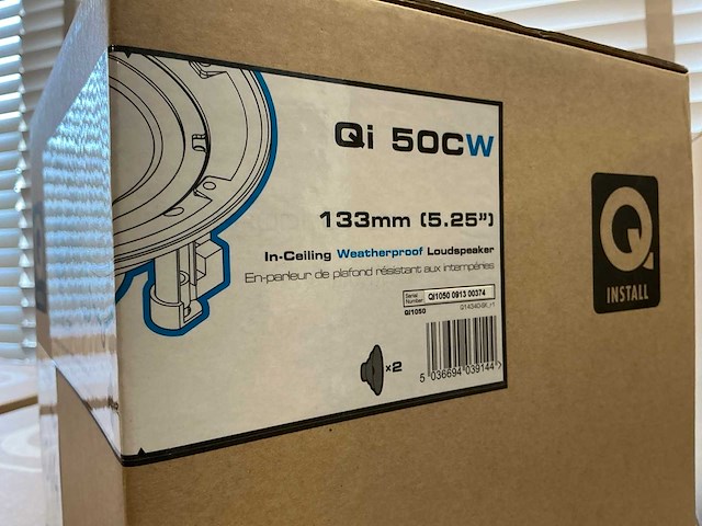 Q acoustics qi 50cw inbouw speaker (8x) - afbeelding 4 van  4