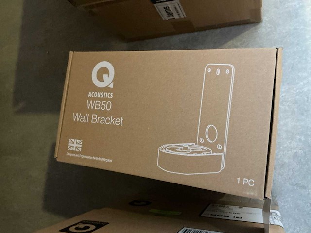 Q acoustics wb50 speaker beugel (3x) - afbeelding 3 van  3