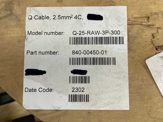 Q cable 4 x 2.5 mm2 circa 250 meter - afbeelding 4 van  4