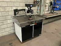 Q-fin topgrinder zwenkarm staalplaat ontbraam / slijpmachine - afbeelding 5 van  11