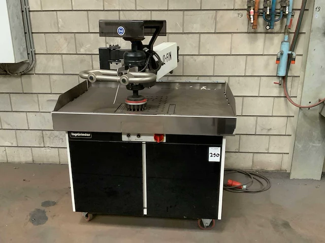 Q-fin topgrinder zwenkarm staalplaat ontbraam / slijpmachine - afbeelding 11 van  11