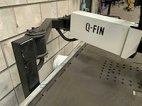 Q-fin topgrinder zwenkarm staalplaat ontbraam / slijpmachine - afbeelding 8 van  11
