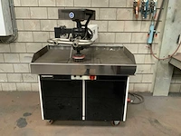 Q-fin topgrinder zwenkarm staalplaat ontbraam / slijpmachine - afbeelding 4 van  11