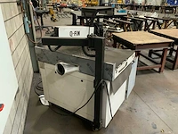 Q-fin topgrinder zwenkarm staalplaat ontbraam / slijpmachine - afbeelding 11 van  11