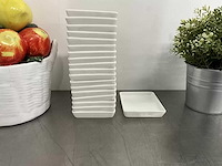 Q fine china - rechthoekig bordje (10x9 cm) (100x) - afbeelding 6 van  7