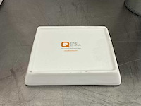 Q fine china - rechthoekig bordje (10x9 cm) (50x) - afbeelding 2 van  7