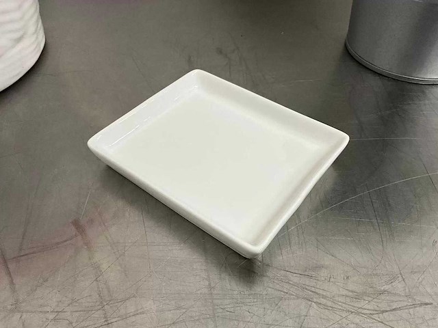 Q fine china - sideplate broodbord (10x9 cm) (100x) - afbeelding 3 van  4