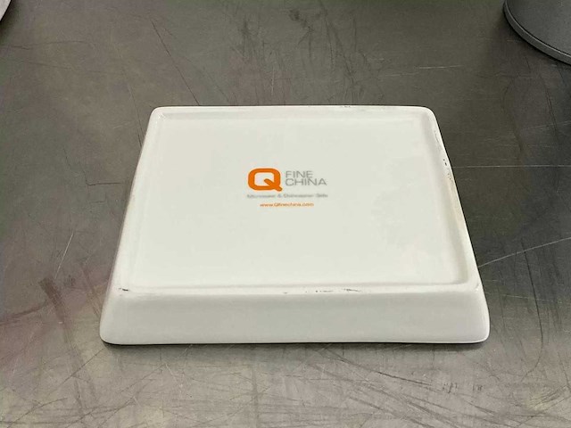 Q fine china - sideplate broodbord (10x9 cm) (100x) - afbeelding 4 van  4
