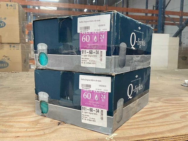 Q-lights refills original doos á 60 stuks navulling (2x) - afbeelding 1 van  1