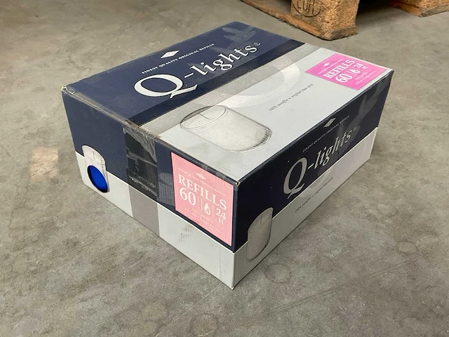 Q-lights refills original doos á 60 stuks navulling (5x) - afbeelding 1 van  1