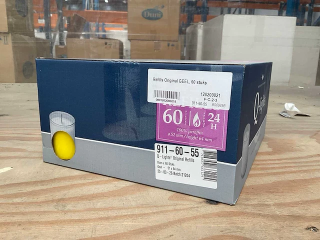 Q-lights refills original doos á 60 stuks navulling - afbeelding 1 van  1