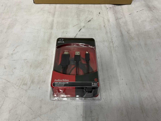 Q-link - audio & video hdmi to micro usb audio kabel (90x) - afbeelding 1 van  1