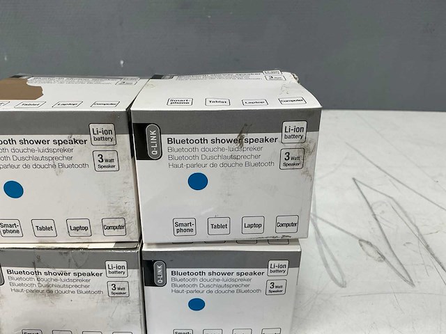 Q-link bluetooth shower speaker (4x) - afbeelding 7 van  7