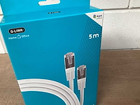 Q-link ftp kabel 5 meter, cat6 (12x) - afbeelding 2 van  3