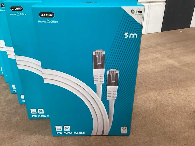 Q-link ftp kabel cat6, 5 meter (8x) - afbeelding 2 van  3