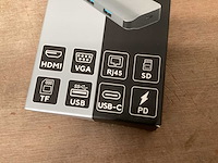 Q-link multifunctionele hub, 8 poorts (56x) - afbeelding 2 van  4