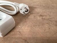 Q-link stekkerdoos 4 voudig, met penaarde (40x) - afbeelding 2 van  4