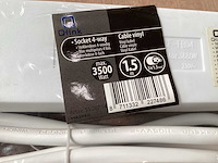 Q-link stekkerdoos 4 voudig, met penaarde (69x) - afbeelding 2 van  2