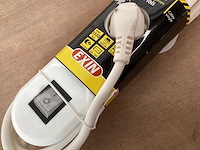 Q-link stekkerdoos 4 voudig, met schakelaar (19x) - afbeelding 2 van  3