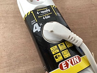 Q-link stekkerdoos 4 voudig, met schakelaar (19x) - afbeelding 3 van  3