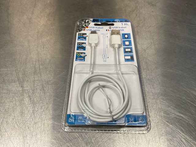 Q-link usb c kabel - 1 mtr (12x) - afbeelding 3 van  7
