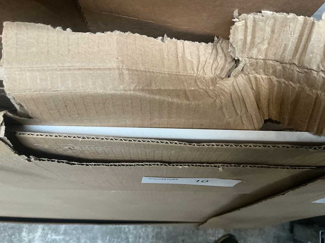 Q showerboard douchewand white glossy 265x101cm - afbeelding 2 van  2