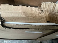 Q showerboard douchewand white glossy 265x101cm - afbeelding 2 van  2