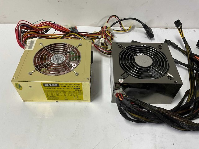 Q-tec/cooler master computeronderdelen (2x) - afbeelding 1 van  5