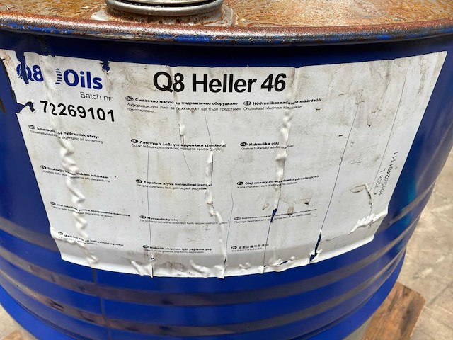Q8 heller 46 hydrauliekolie - afbeelding 3 van  3