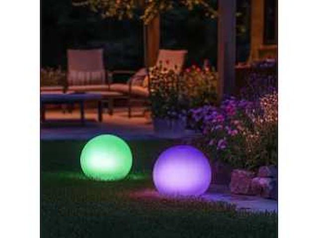 Qazqa ludger fl 30 solar 107767 tuinlamp (2x) - afbeelding 4 van  6