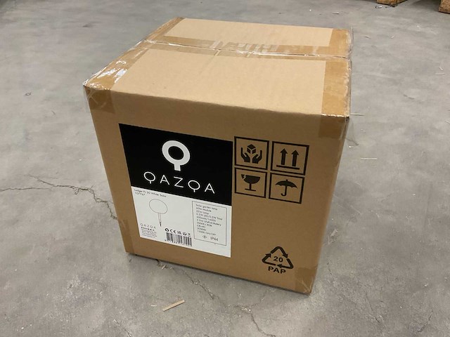 Qazqa ludger fl 30 solar 107767 tuinlamp (2x) - afbeelding 5 van  6