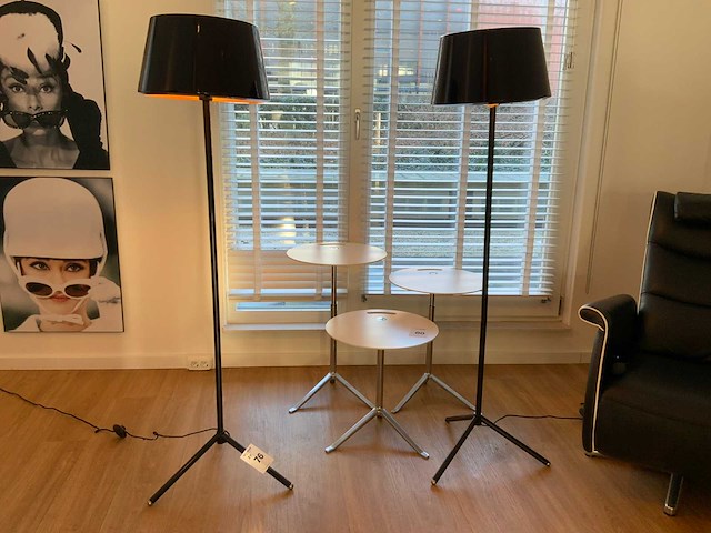 Qazqa vegas vloerlamp - afbeelding 1 van  15