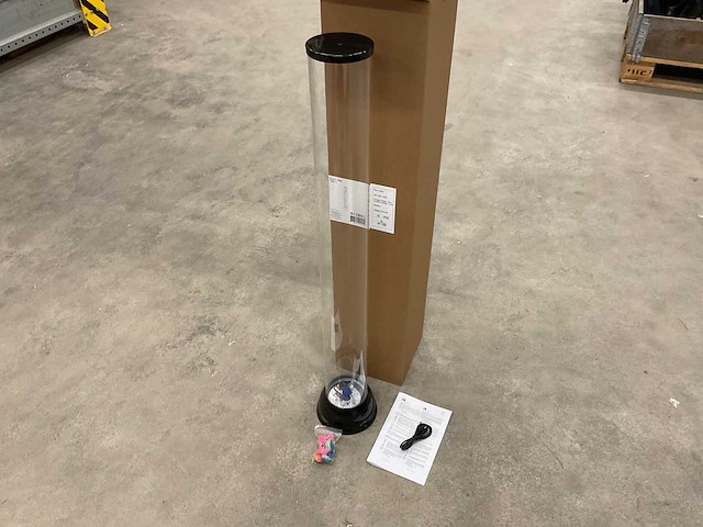 Qazqa zoop fl black 109475 vissen led vloerlamp - afbeelding 1 van  3