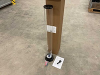 Qazqa zoop fl black 109475 vissen led vloerlamp - afbeelding 1 van  3