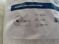 Qbic-line - maxi jumbo cellulose - rol toiletpapier (72x) - afbeelding 2 van  2