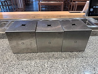 Qbicline - rvs tafelmodel poetsrolhouder (3x) - afbeelding 1 van  3